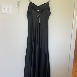Top shop Black Ruffle Dress